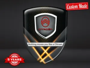 Citroen Adesivi Vetri Personalizzati Durevoli Limitati Premium